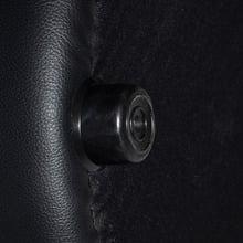 Corbelt Faux Leather Ottoman
